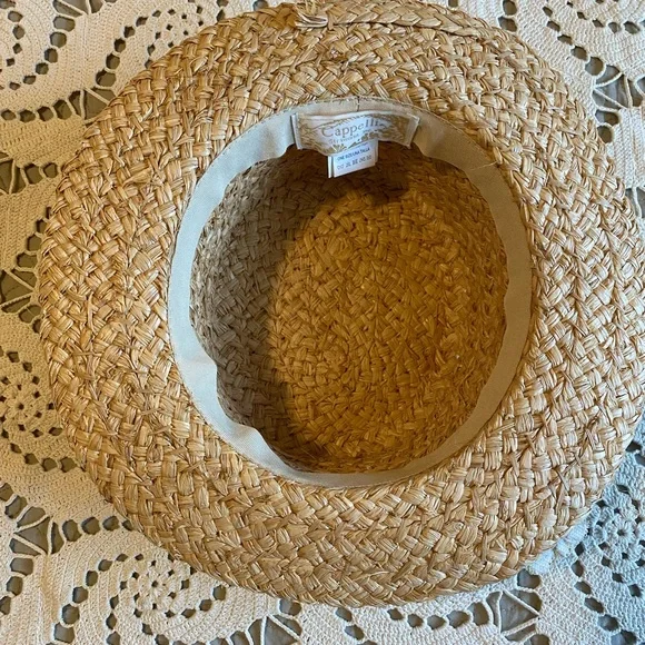 Cappelli Woven Straw Hat - Picture 4 of 6